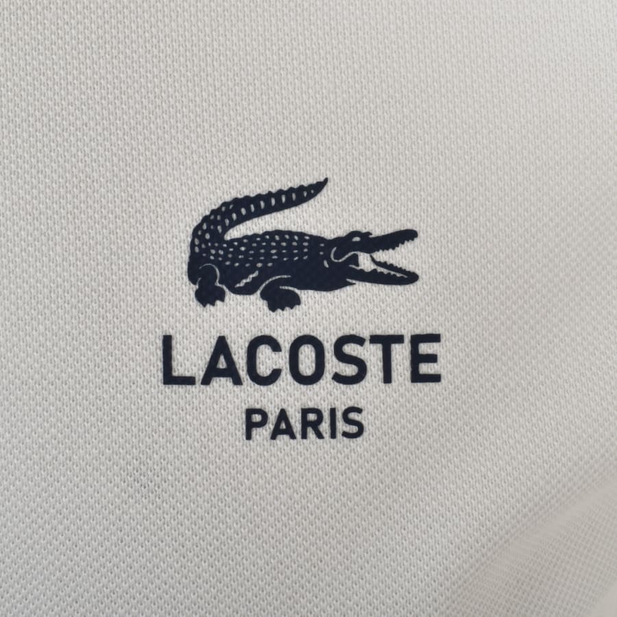 Polo lacoste logo deals